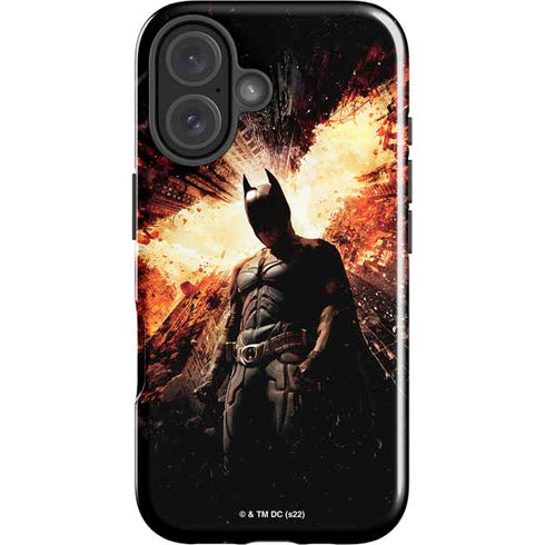 The Dark Knight Rises Movie Poster iPhone 16 Plus Impact Case